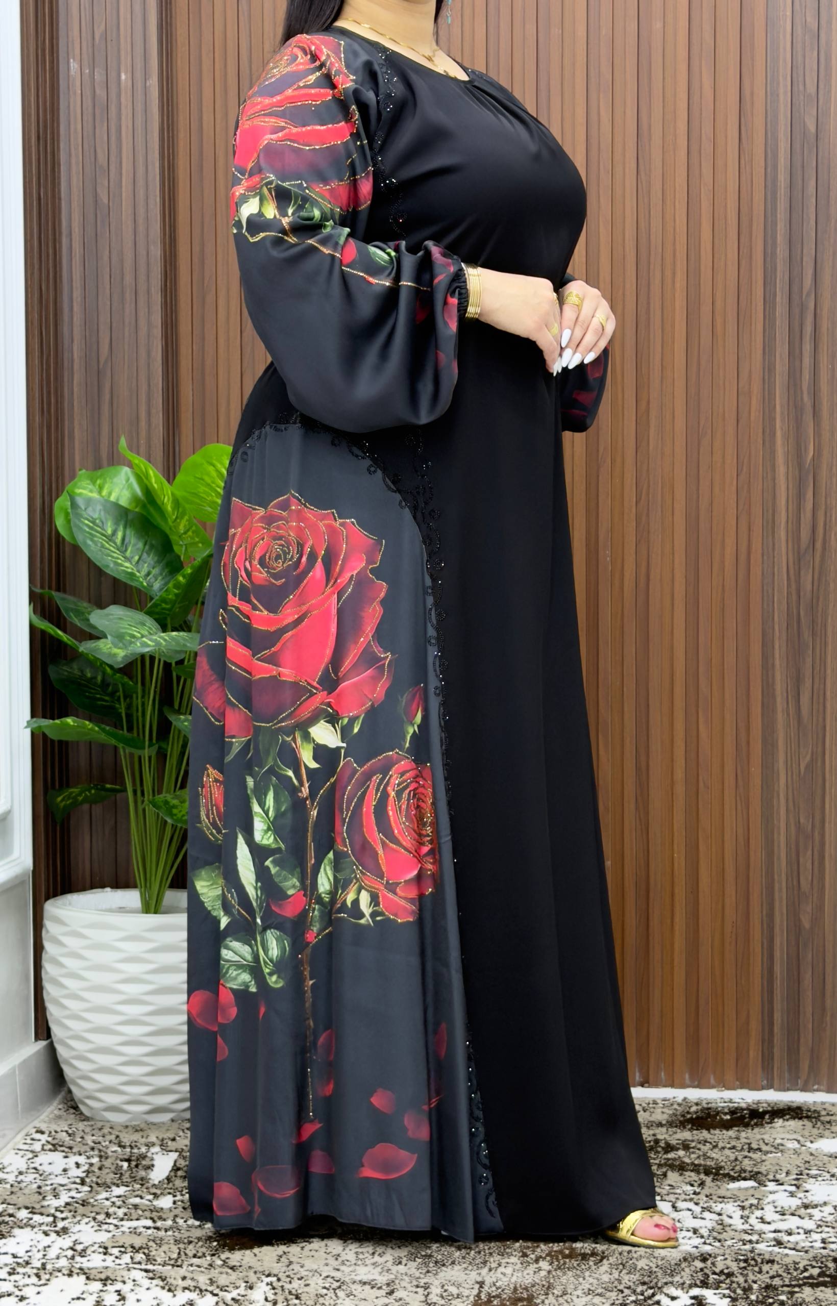 فستان ورد