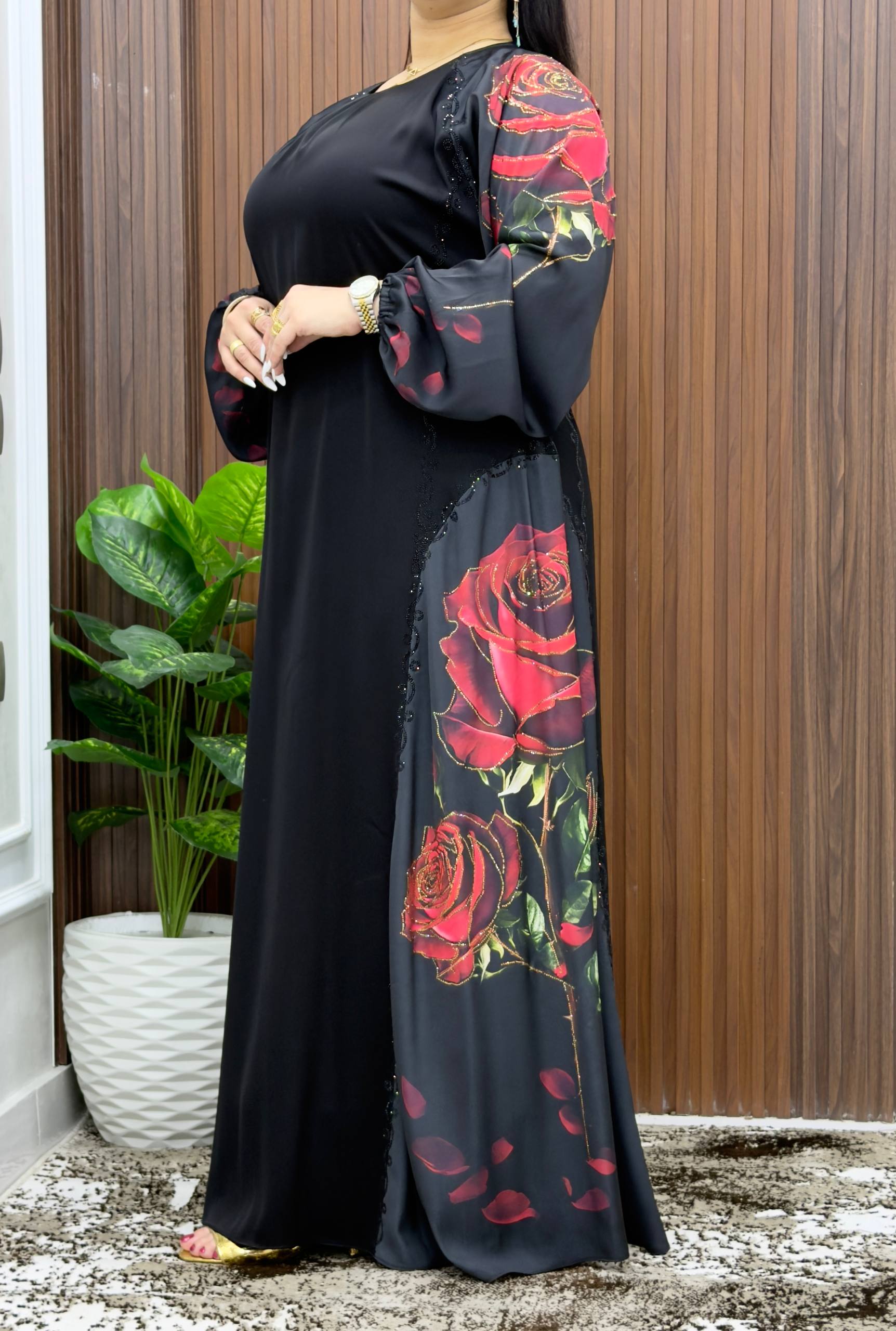 فستان ورد